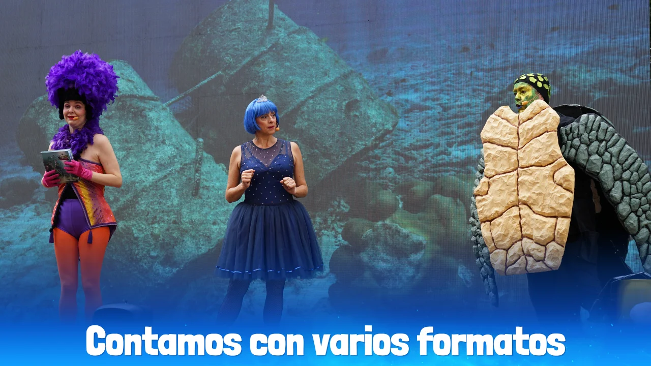 Actuación del musical Si los peces hablaran